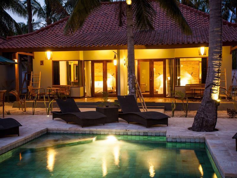 Belukar Villas Гілі-Траванган Екстер'єр фото
